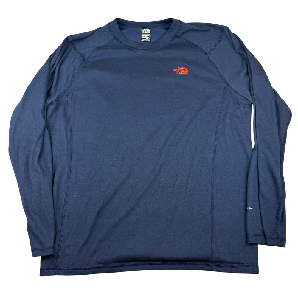 The North Face FlashDry Long Sleeve Shirt XL Navy